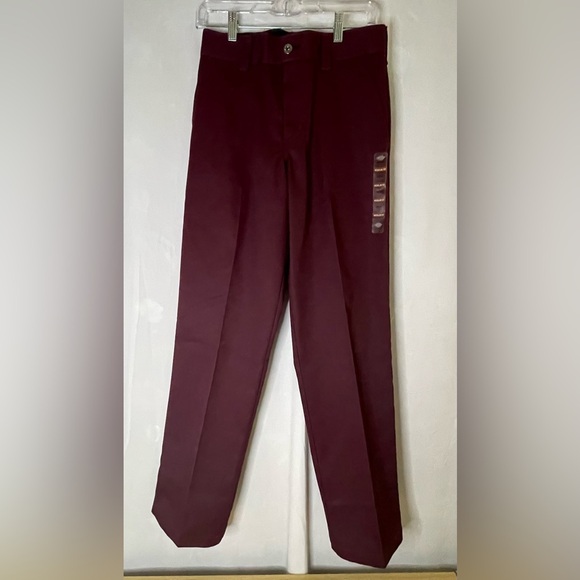 Dickies Men's Chinos in Deep Burgundy - Picture 3 of 10